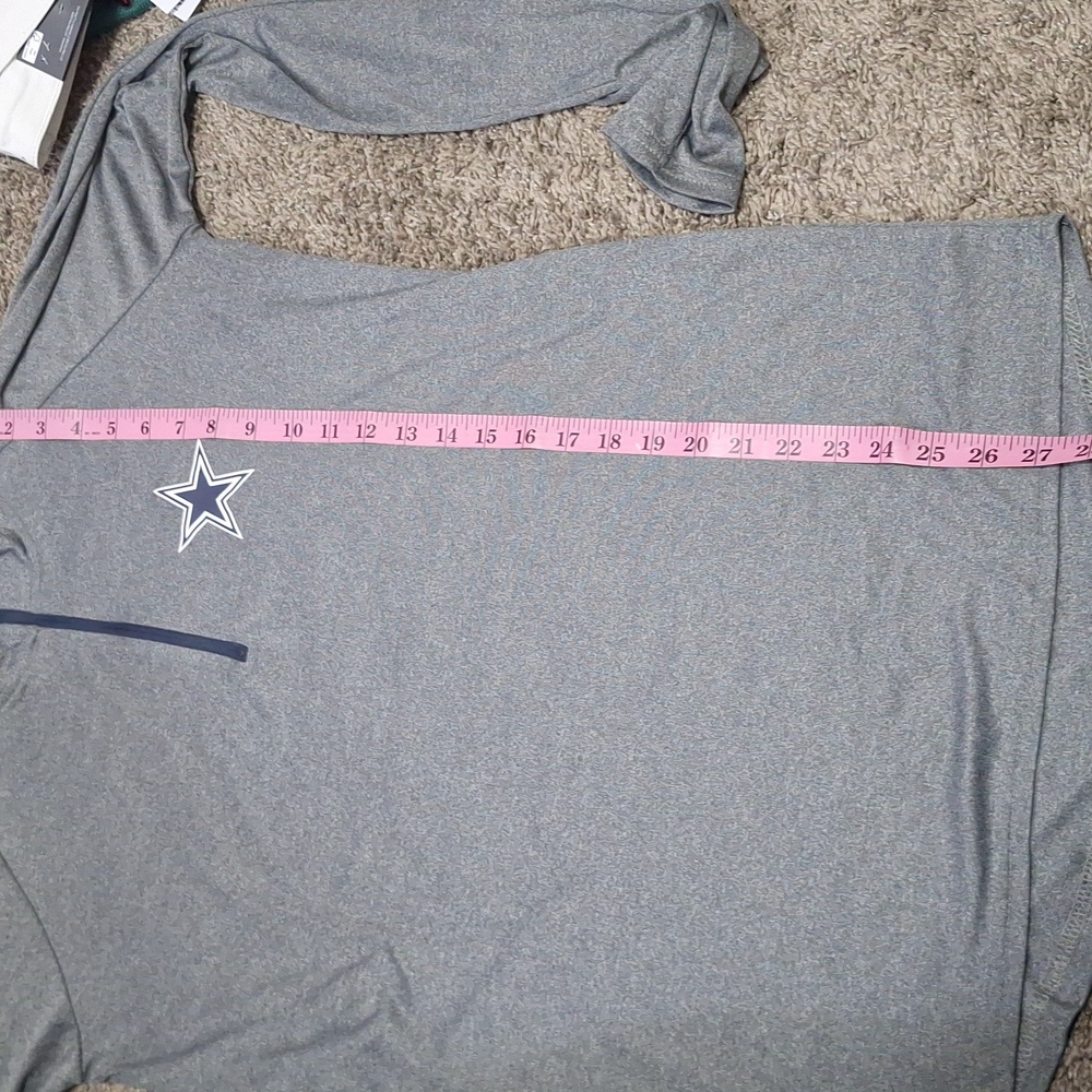 Dallas Cowboys "Arnie" quarter zip authentic shirt/jacket - L - Picture 6 of 6